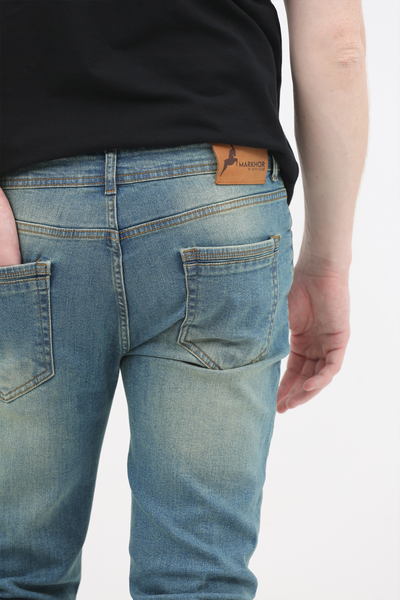 SLIMFIT GREEN TINT JEANS