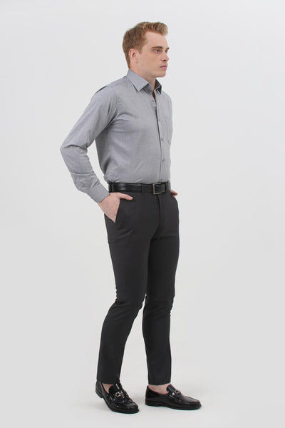Charcoal Grey Formal Trouser