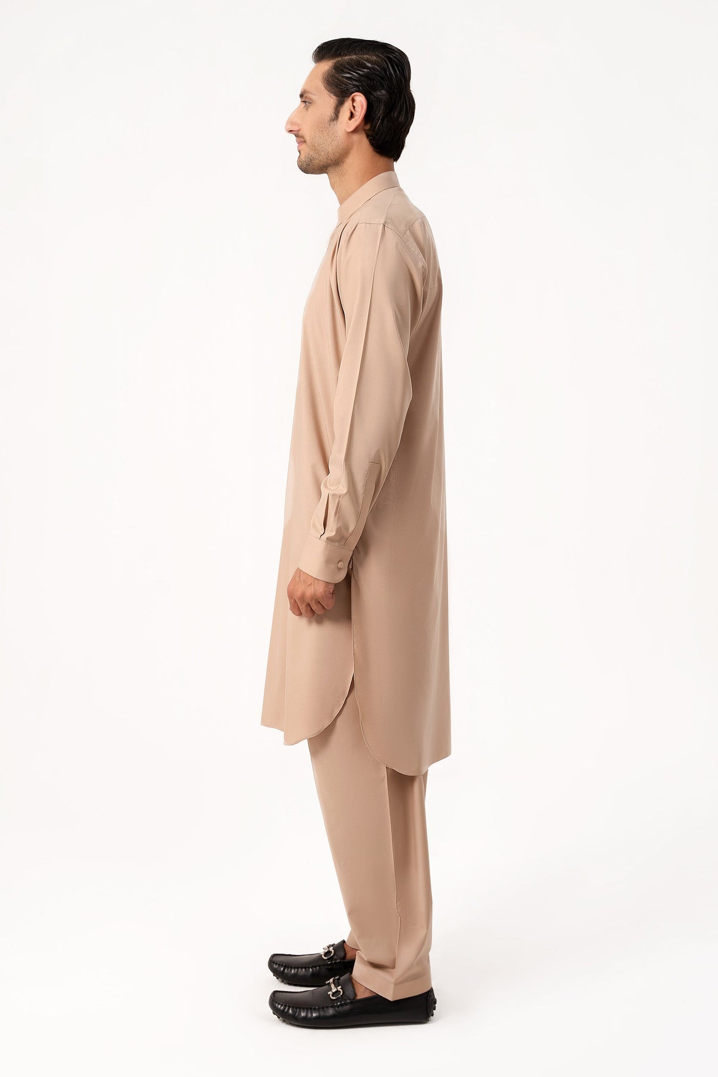 Light Brown Shalwar Suit - Raisham