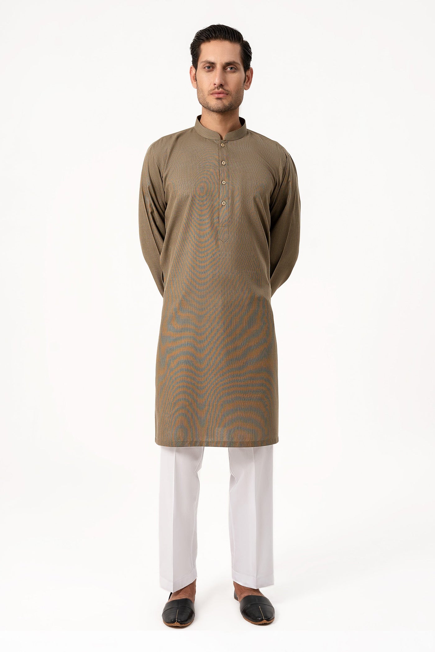 Olive Dobby Kurta