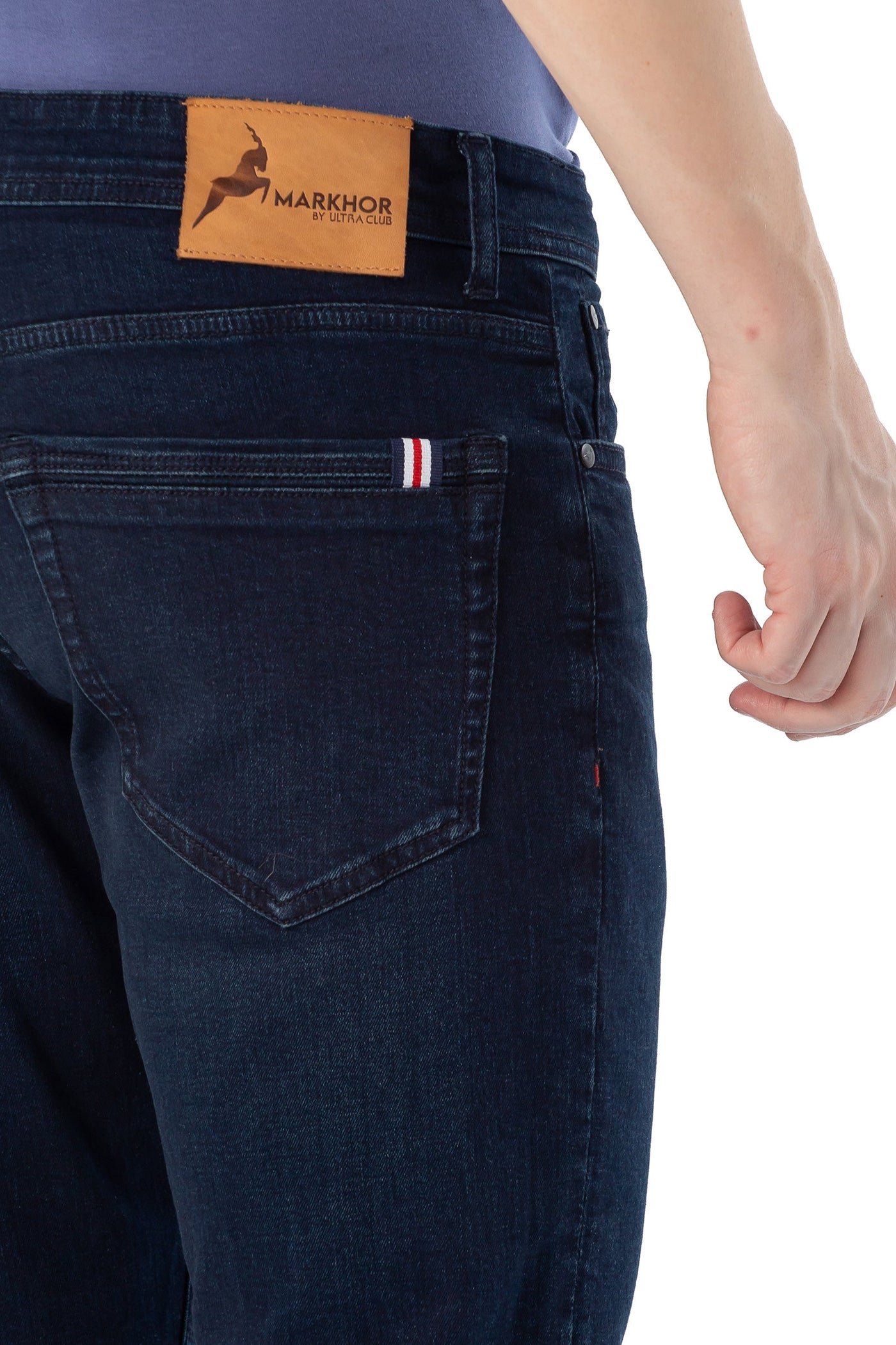 Slim Fit Jet Black Jeans (DMK004)